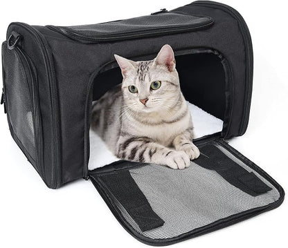 Mile High Life | Outdoor Travel Pet Carrier | Kitty Puppy Cat Carriers | - Image 2