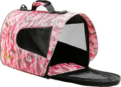 Pawer 18” x 11”x 11” Soft-Sided Foldable Airline Approved Pet Carrier - Image 7