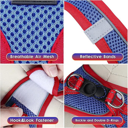 YIMEIS Dog Harness and Leash Set, No Pull Soft Mesh Pet Harness, Reflective - Image 4