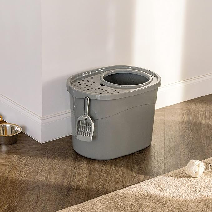 Amazon Basics Large Cat Litter Box - Image 14