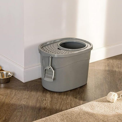 Amazon Basics Large Cat Litter Box - Image 14