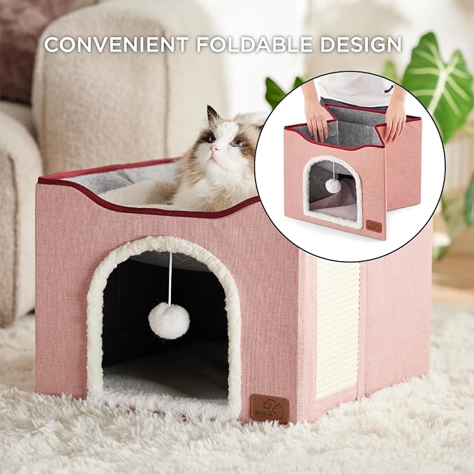 Bedsure Cat Beds for Indoor Cats - Image 4