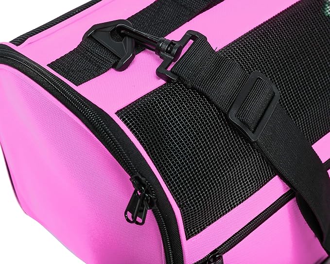 Pawer 18” x 10” x 10”Soft-Sided Foldable Airline Approved Pet Carrier - Image 9