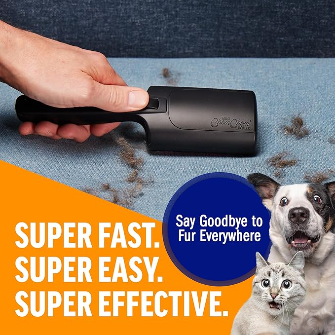 ChomChom Roller Pet Hair Remover – Reusable Lint Roller Pet Hair Removal Tool - Image 6