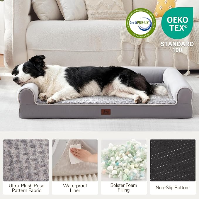Large Dog Beds Large Sized Dogs, Orthopedic XXL XL Dog Bed - Image 3
