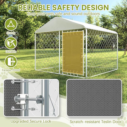 6FT x 6FT Outdoor Dog Kennel - Image 3