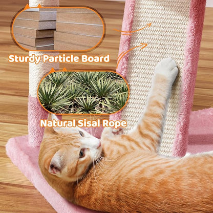 Yaheetech 68.5in Cat Tree for Large Cats, Large Condo, Stable Pet Play House - Image 8