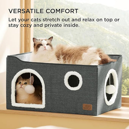 Bedsure Large Cat Beds for Indoor Cats - Image 3