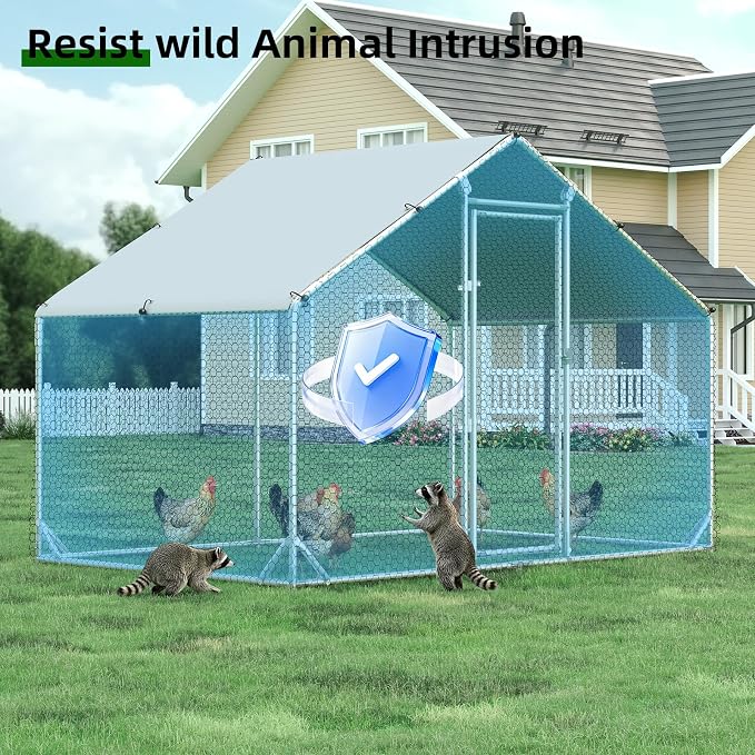 4ever2buy Large Metal Chicken Coop - Image 7