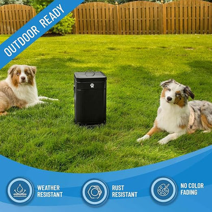 Dog Poop Trash Can Outside - Image 4