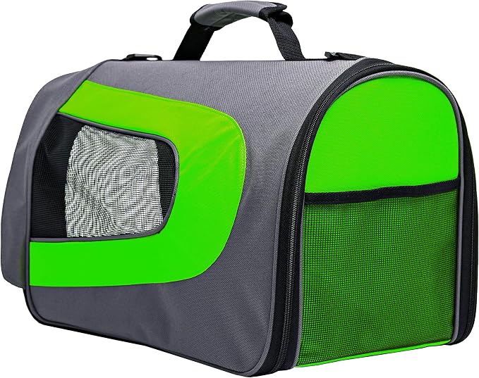 Pawer 18” x 11”x 11” Soft-Sided Foldable Airline Approved Pet Carrier - Image 6