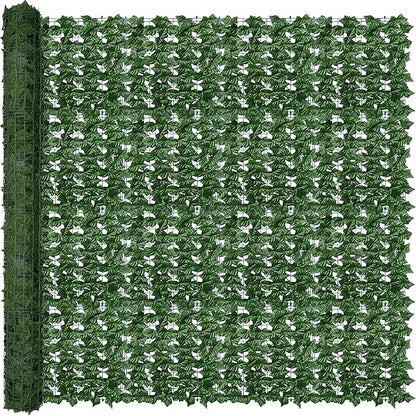 Artificial Ivy Privacy Fence Wall Screen, 80X120 in UV-Anti Faux Greenery by ODTORYHOME