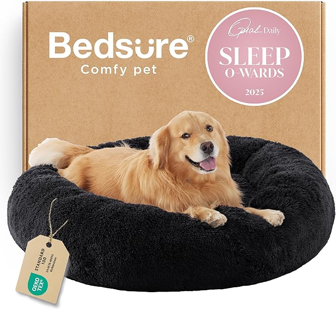 Bedsure Calming Dog Bed for Extra Large Dogs by BEDSURE