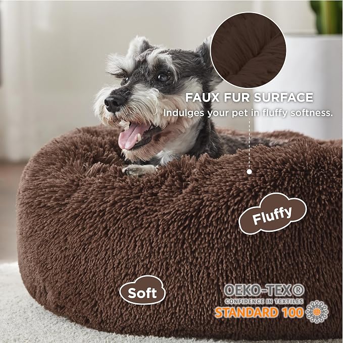 Bedsure Calming Dog Bed for Small Dogs - Image 2