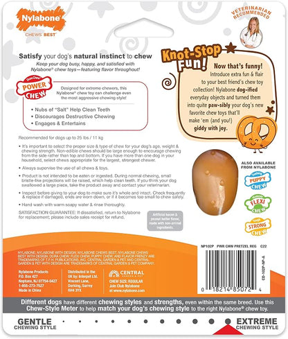 Nylabone Pretzel Power Chew Toy - Image 12