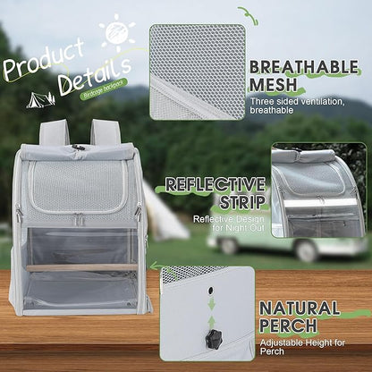 Sanmoncare Bird Carrier Backpack - Image 3