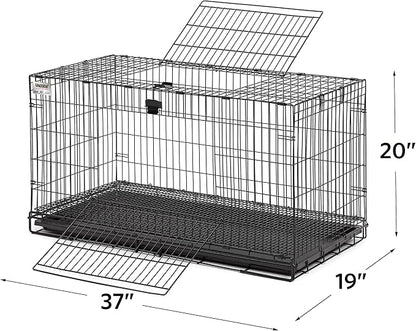 MidWest Homes for Pets Medium Wabbitat Rabbit Cage, Grid Mesh Floor, Removable - Image 3