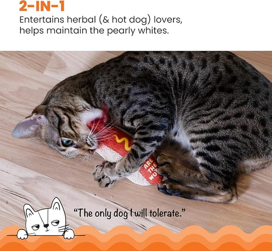 Catstages Hotdog Kicker Toy - Image 2
