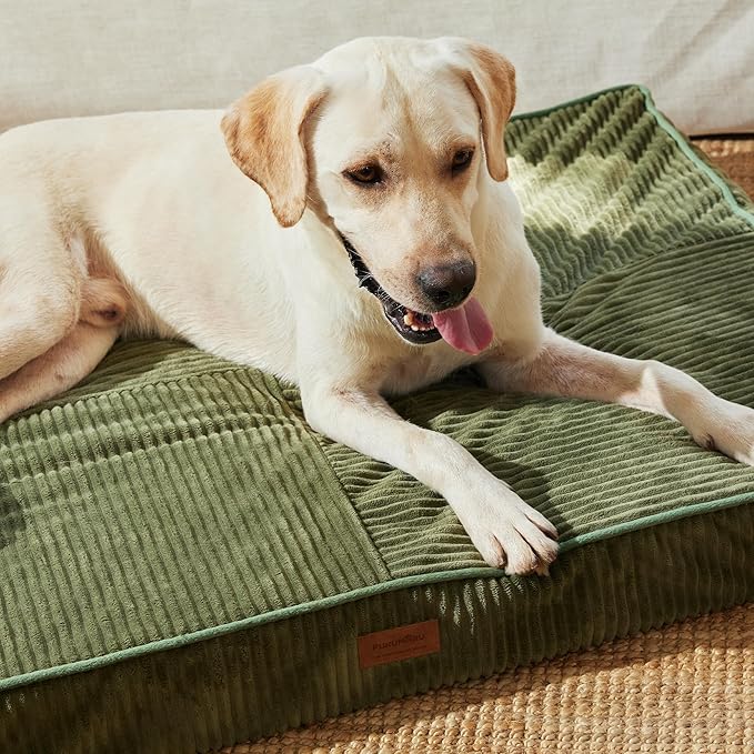 FUKUMARU Dog Bed, Thickened Corduroy Orthopedic Dog Beds - Image 8