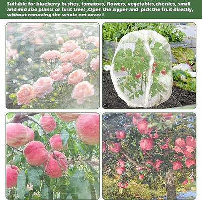 10 x 10ft Extra Large Fruits Tree Netting, Garden Mesh Insect Tree Cover - Image 7