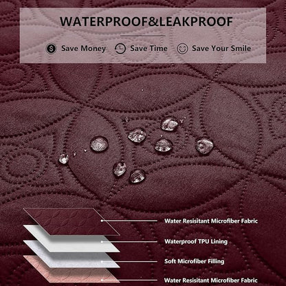 Waterproof Dog Blanket, 68x82 inches Pet Couch Covers - Image 2