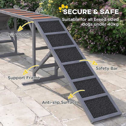 PawHut Wooden Dog Agility Equipment - Image 5