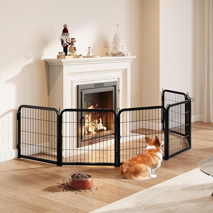 Yaheetech Dog Playpen, 24 inch 2 Panels Dog Pen - Image 3