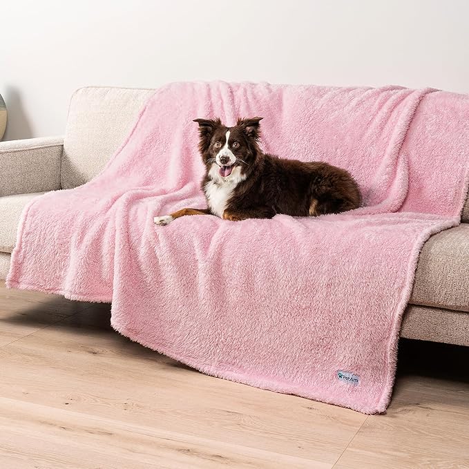 PetAmi Fluffy Waterproof Dog Blanket - Image 3