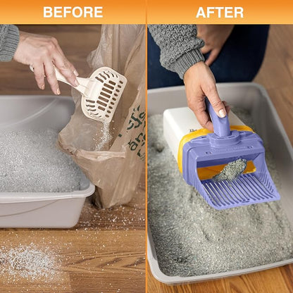 Neater Pet Brands Neater Scooper XL Cat Litter Scoop, 60 Refill Bags – - Image 8