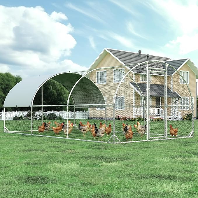 4ever2buy Large Metal Chicken Coop by 4ever2buy