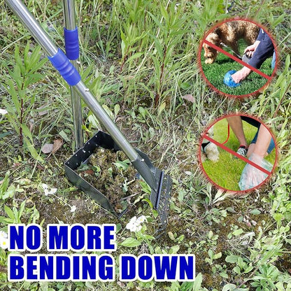 Pooper Scooper for Dogs, Dog Pooper Scooper Long Handle, Height Adjustable Pet - Image 6