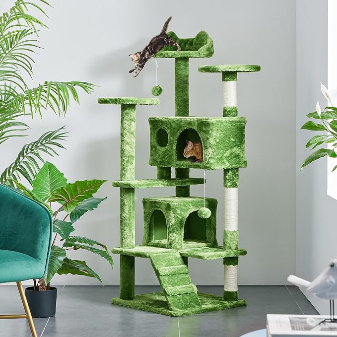 Yaheetech Cat Tree - 54in Tower - Image 2