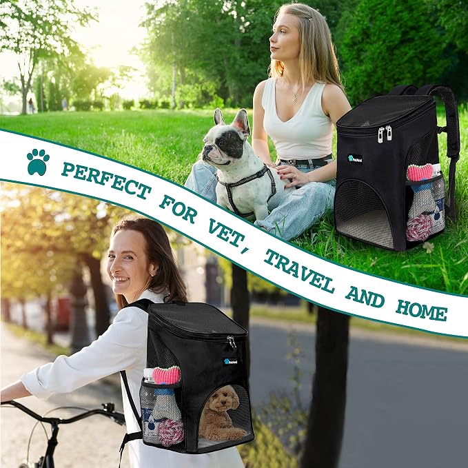 PetAmi Small Dogs and Cat Backpack Carrier, Airline Approved Pet Backpack - Image 6