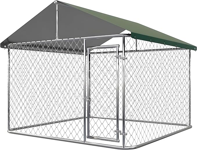 Heavy Duty 80" Outdoor Dog Kennel by Unknown
