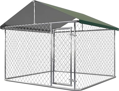 Heavy Duty 80" Outdoor Dog Kennel by Unknown