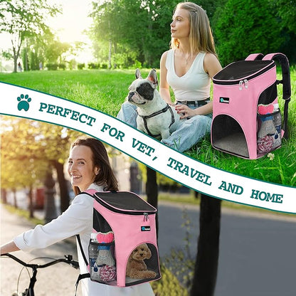 PetAmi Small Dogs and Cat Backpack Carrier, Airline Approved Pet Backpack - Image 6