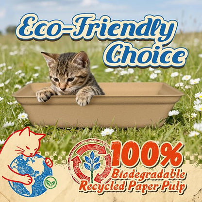 16-Pack Disposable Litter Boxes - Image 2