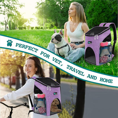 PetAmi Small Dogs and Cat Backpack Carrier, Airline Approved Pet Backpack - Image 6