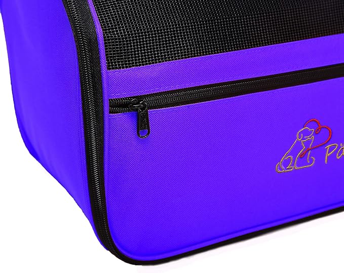 Pawer 18” x 10” x 10”Soft-Sided Foldable Airline Approved Pet Carrier - Image 9