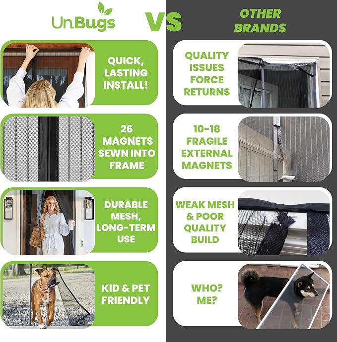 UnBugs Magnetic Screen Door - Image 7