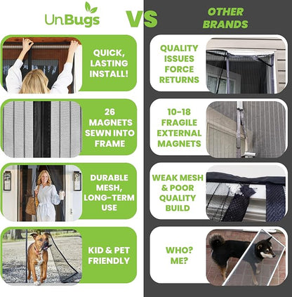 UnBugs Magnetic Screen Door - Image 7