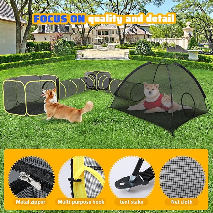 Wilwolfer 5 in 1 Cat Enclosure - Image 5