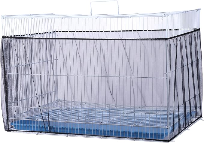Mogoko Universal Bird Cage Seed Catcher, Seed Catcher Guard Net Cover, Parrot by Mogoko