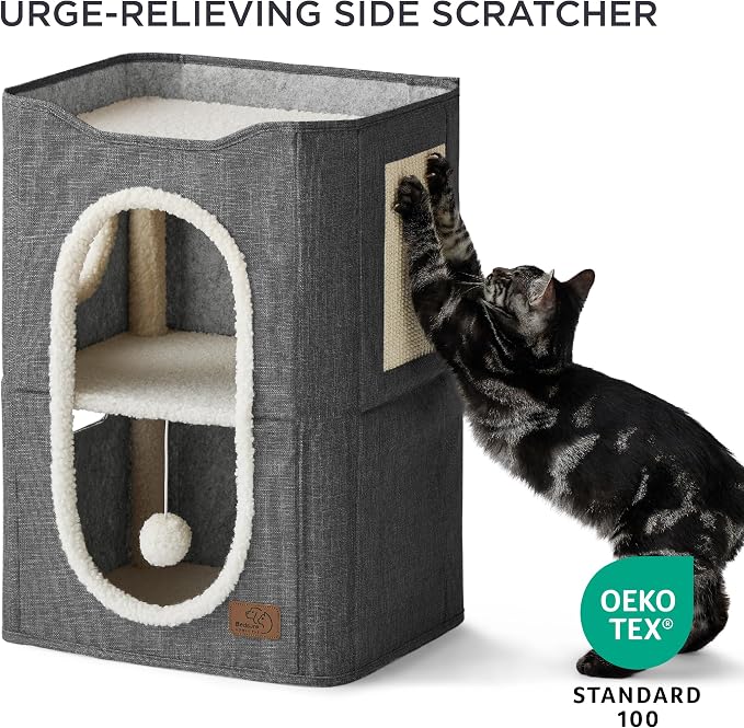 Bedsure 2 Story Cat House - Image 2