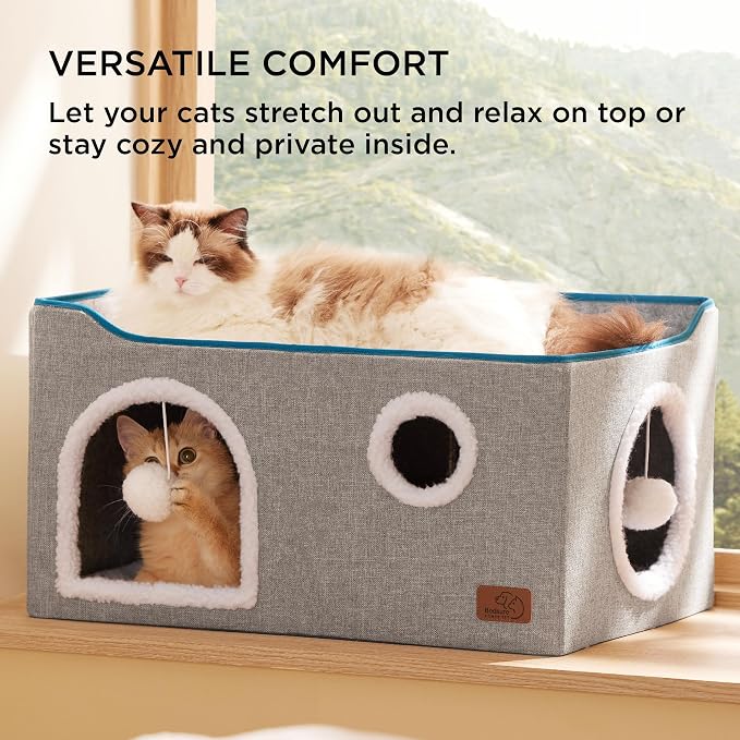 Bedsure Large Cat Beds for Indoor Cats - Image 3