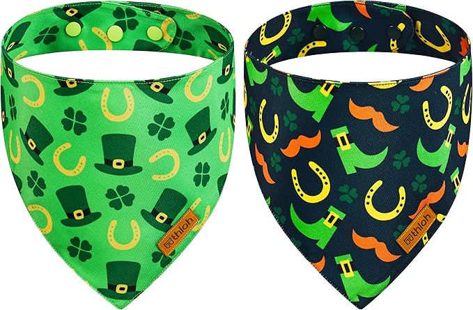St. Patrick's Day Dog Bandanas by THLOHDogBandanas