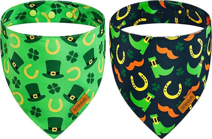 St. Patrick's Day Dog Bandanas by THLOHDogBandanas