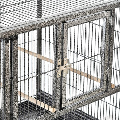 PawHut Divided Breeder Bird Cage - Image 8