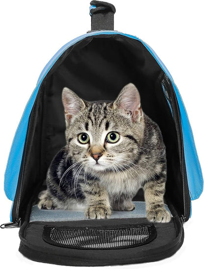 Pawer 18” x 11”x 11” Soft-Sided Foldable Airline Approved Pet Carrier - Image 5