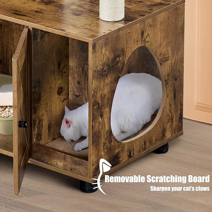 Yaheetech Litter Box Enclosure - Image 8